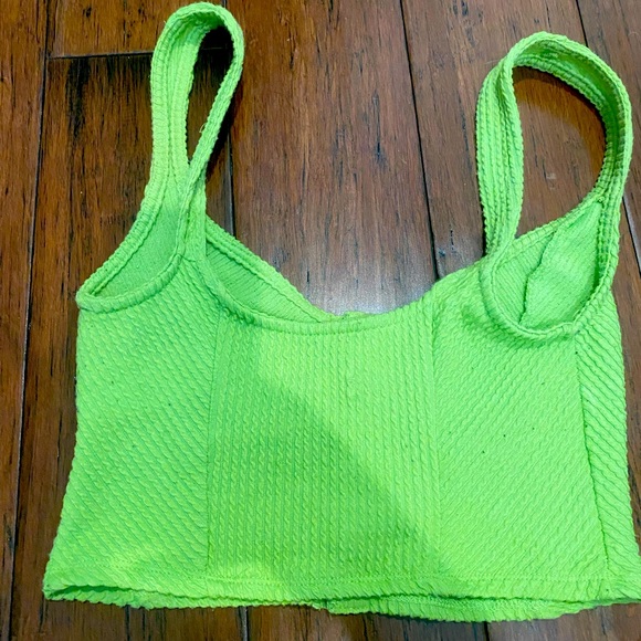 Urban outfitters green corset crop top - Picture 3 of 3
